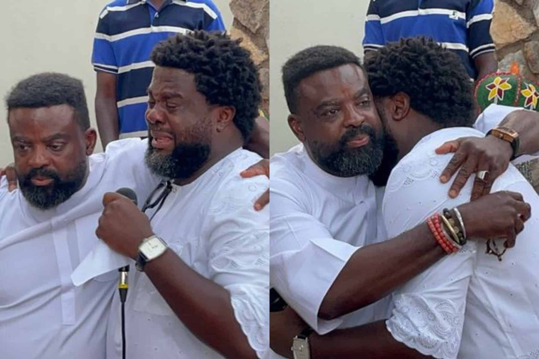 Kunle Afolayan says he is Aremu's father